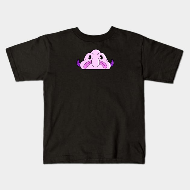 Blobfish Kids T-Shirt by AndysocialIndustries